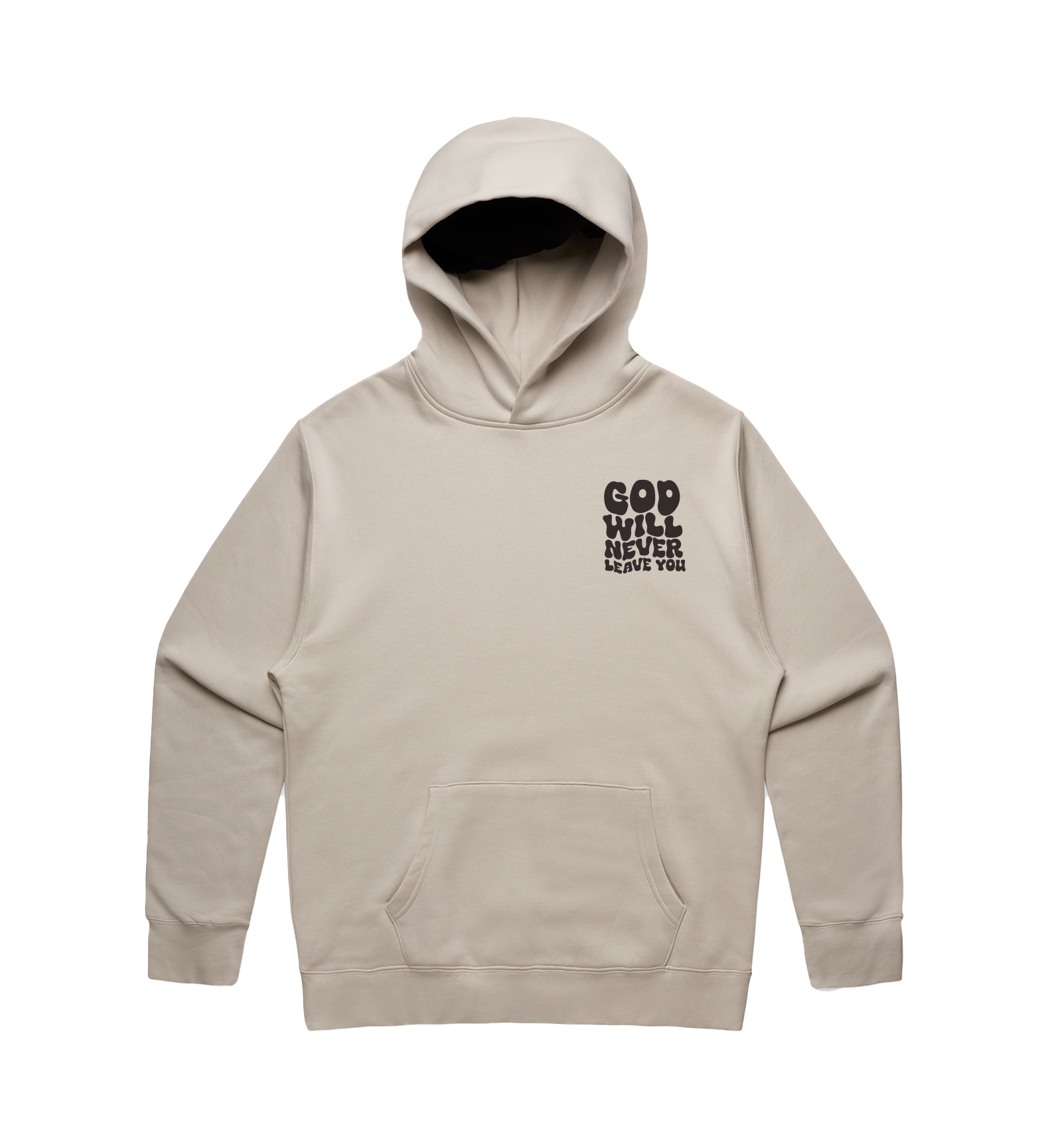 Soma Save World "God Will Never Leave You" Hoodie