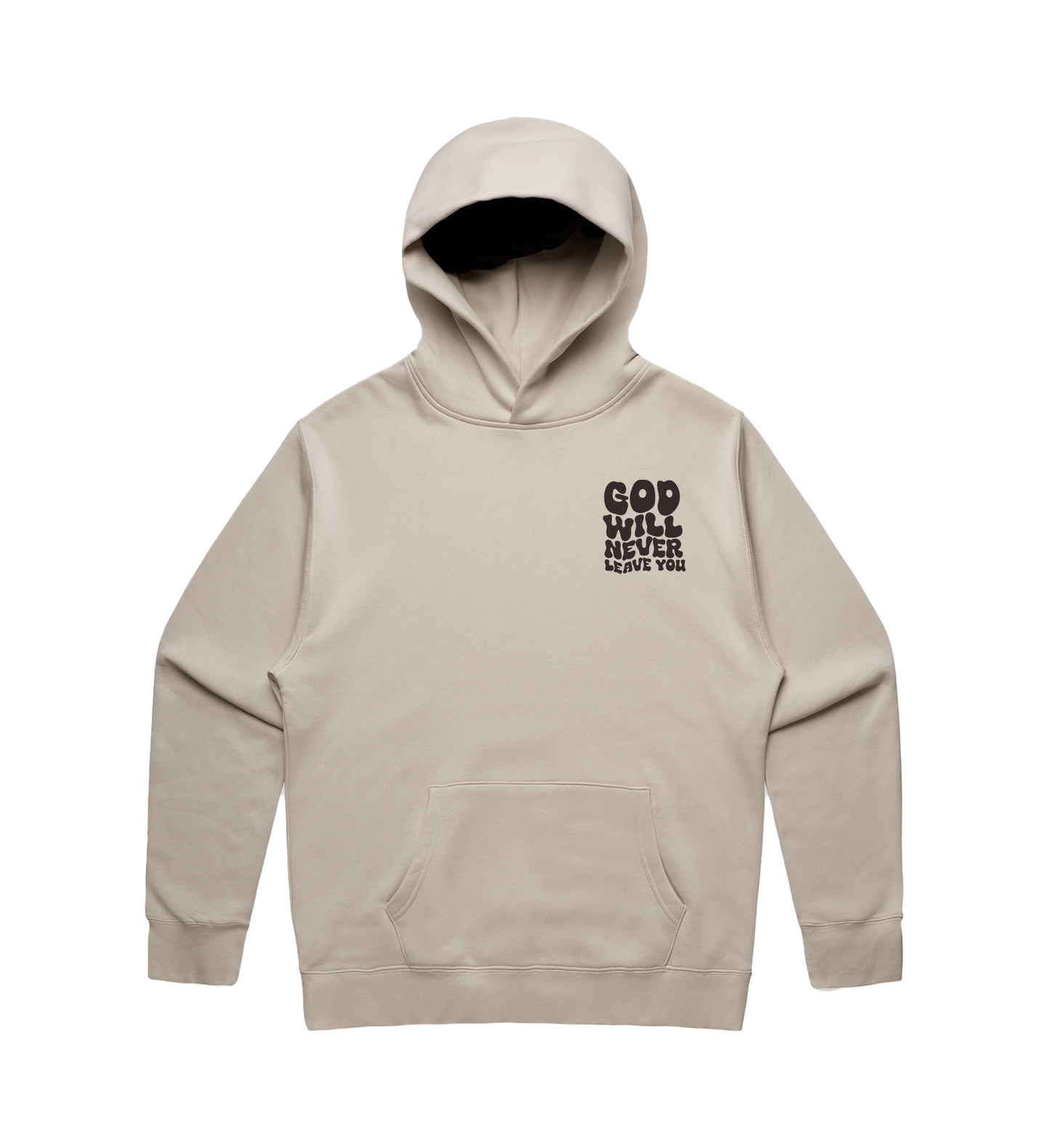 Soma Save World "God Will Never Leave You" Hoodie