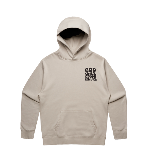 Soma Save World "God Will Never Leave You" Hoodie