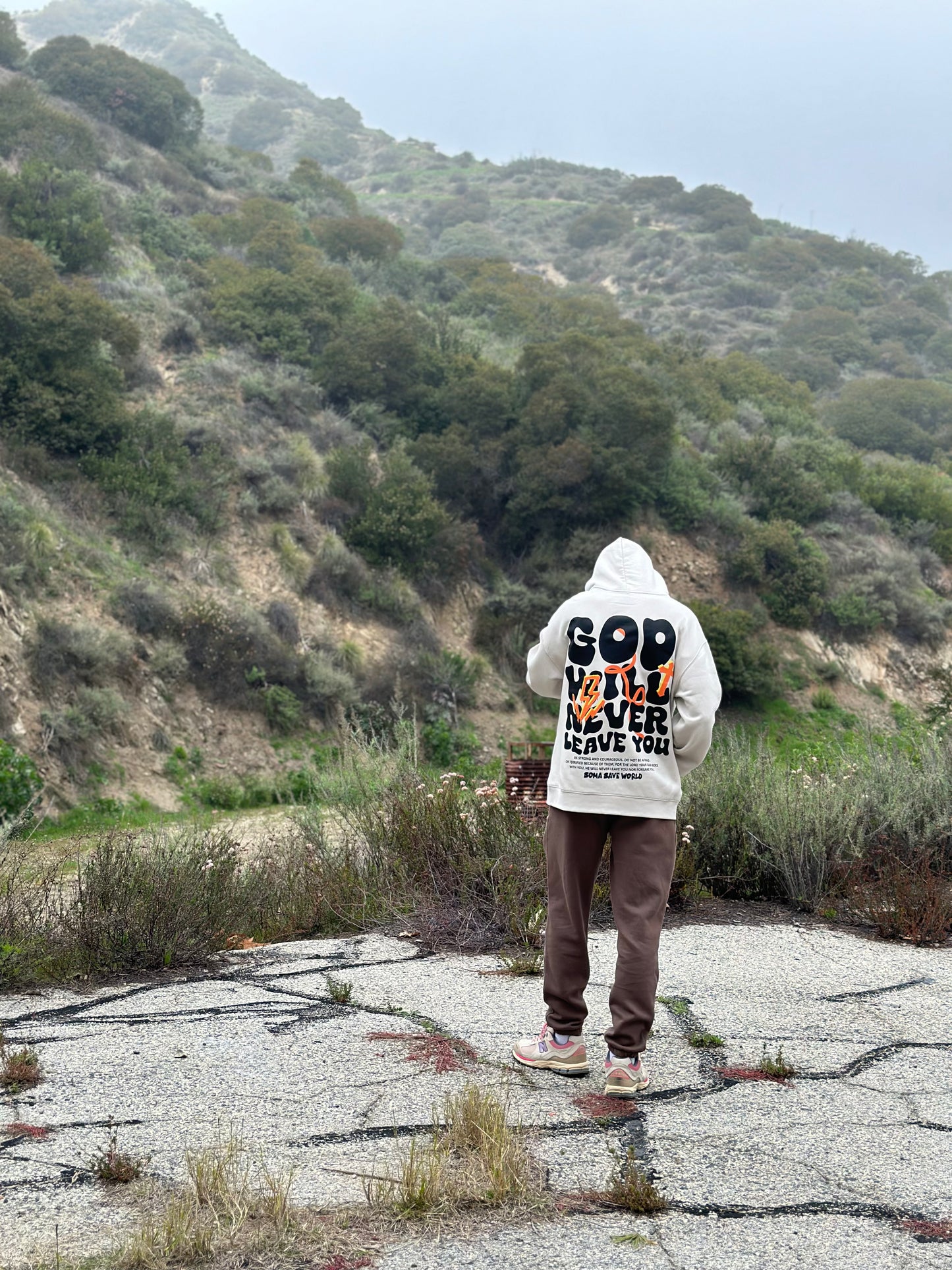 Soma Save World "God Will Never Leave You" Hoodie